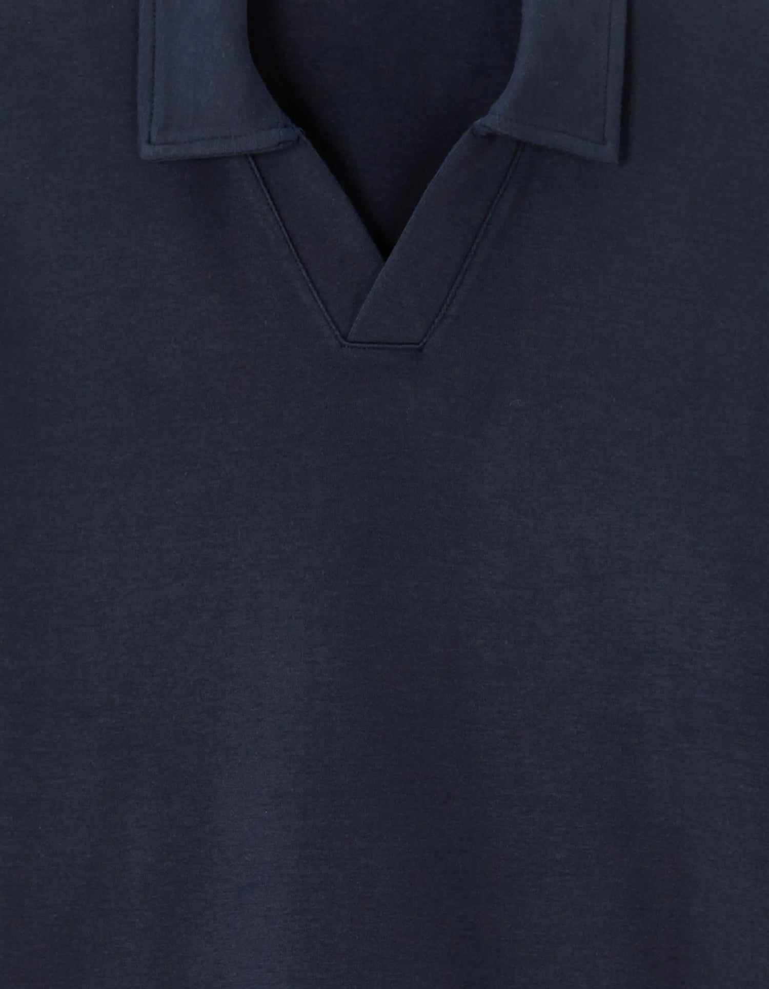 Celio_Encre_Regular Long-Sleeved Jersey Polo Shirt_MEDORT_ENCRE_05