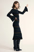 Luisa Spagnoli_Multi-Color_Megany - Striped Knit Maxi Dress_MEGANY_3003_01