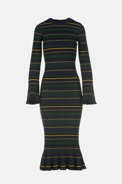 Luisa Spagnoli_Multi-Color_Megany - Striped Knit Maxi Dress_MEGANY_3003_06