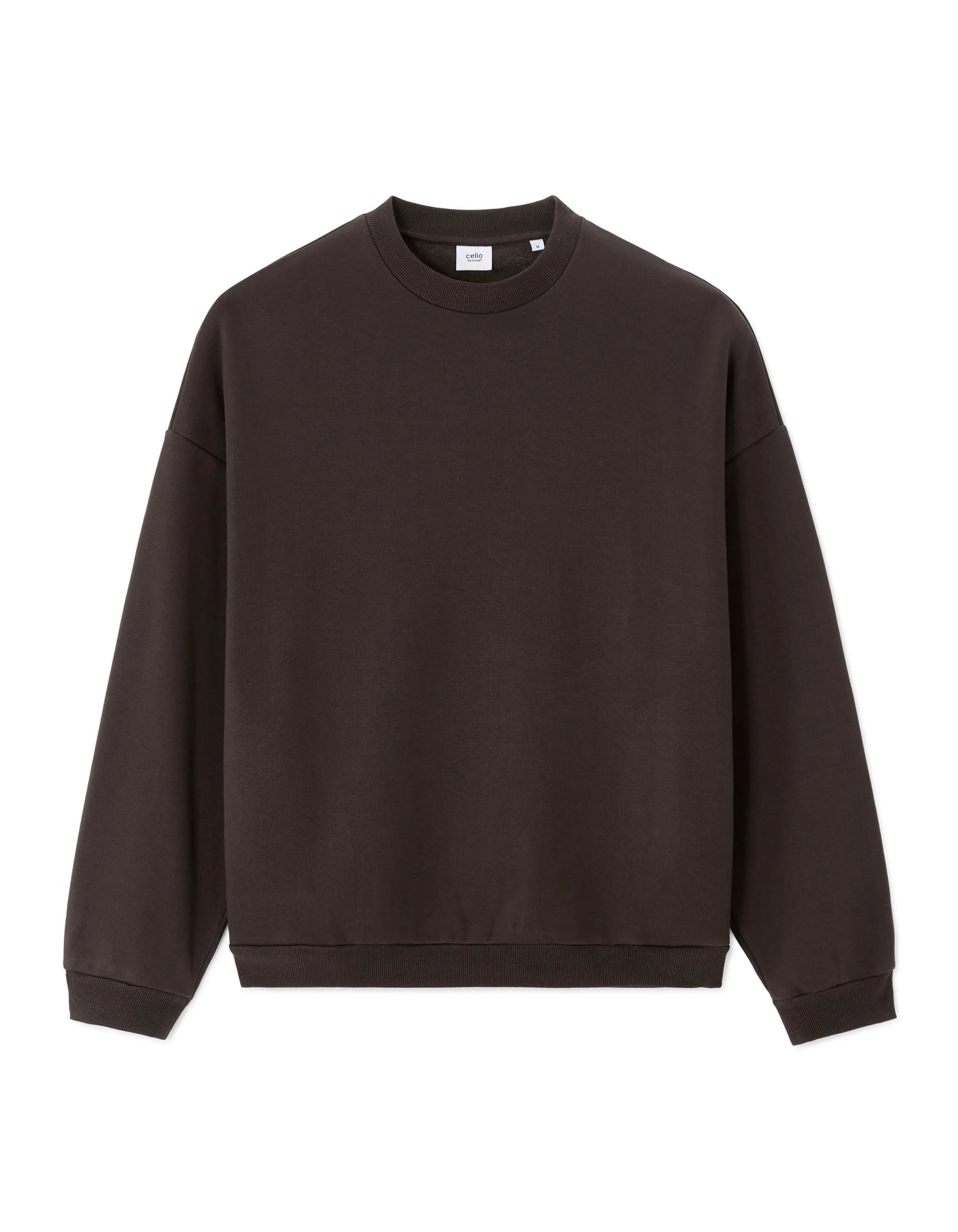 Celio_Faux Noir_Oversized Crew Neck Sweatshirt_MEHIVY_FAUX NOIR_07