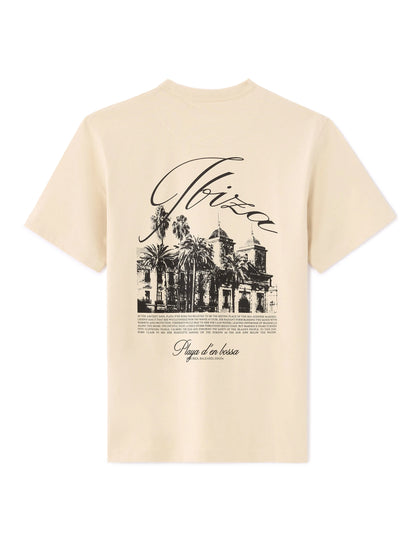 Celio_Beige_100% Cotton City Print Boxy Crew Neck T-Shirt_MEMILIBU_BEIGE_04