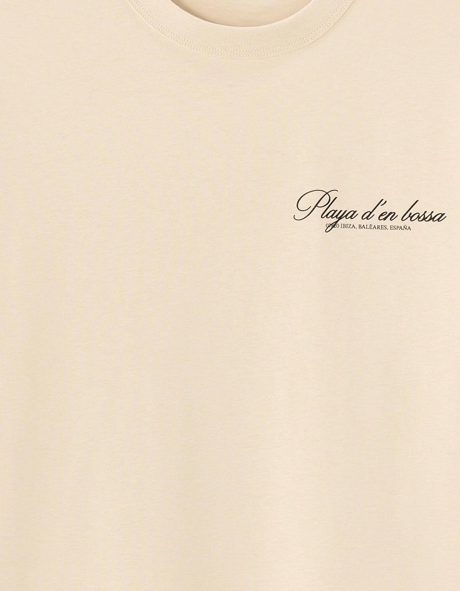 Celio_Beige_100% Cotton City Print Boxy Crew Neck T-Shirt_MEMILIBU_BEIGE_05