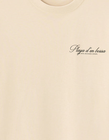 Celio_Beige_100% Cotton City Print Boxy Crew Neck T-Shirt_MEMILIBU_BEIGE_05