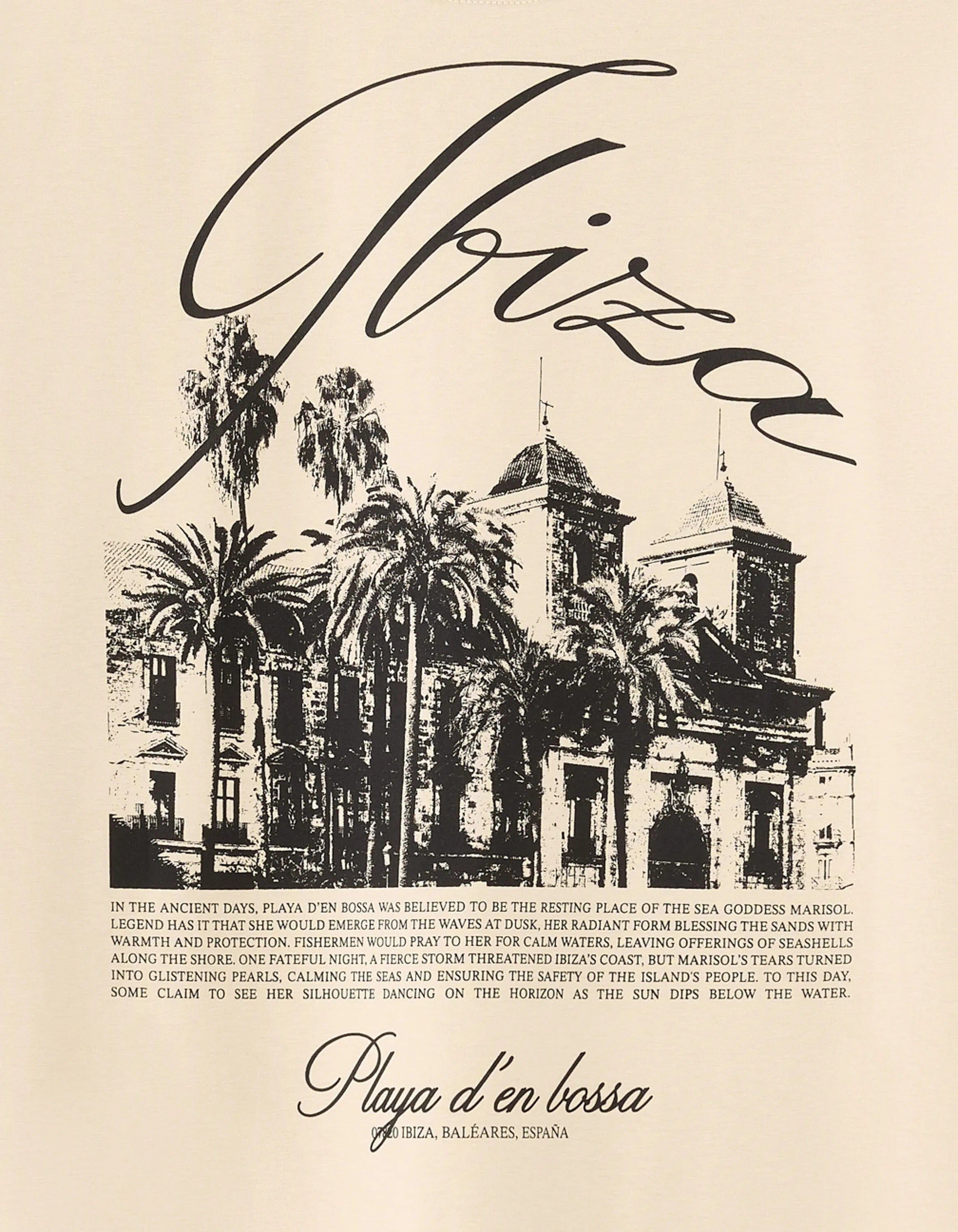 Celio_Beige_100% Cotton City Print Boxy Crew Neck T-Shirt_MEMILIBU_BEIGE_06