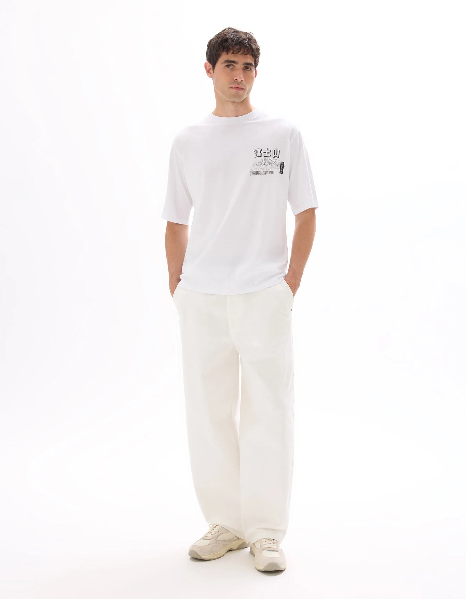 Celio_Optical White_Oversized Round Neck T-Shirt 100% Cotton Asian Print_MEMOUNTAIN_OPTICAL WHITE_01