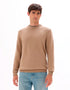 Celio_Beige Humus_NepsŽ Cotton Blend Crew Neck Sweater_MENEPS_BEIGE HUMUS_02
