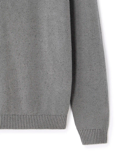 Celio_Mid Grey_NepsŽ Cotton Blend Crew Neck Sweater_MENEPS_MID GREY_06