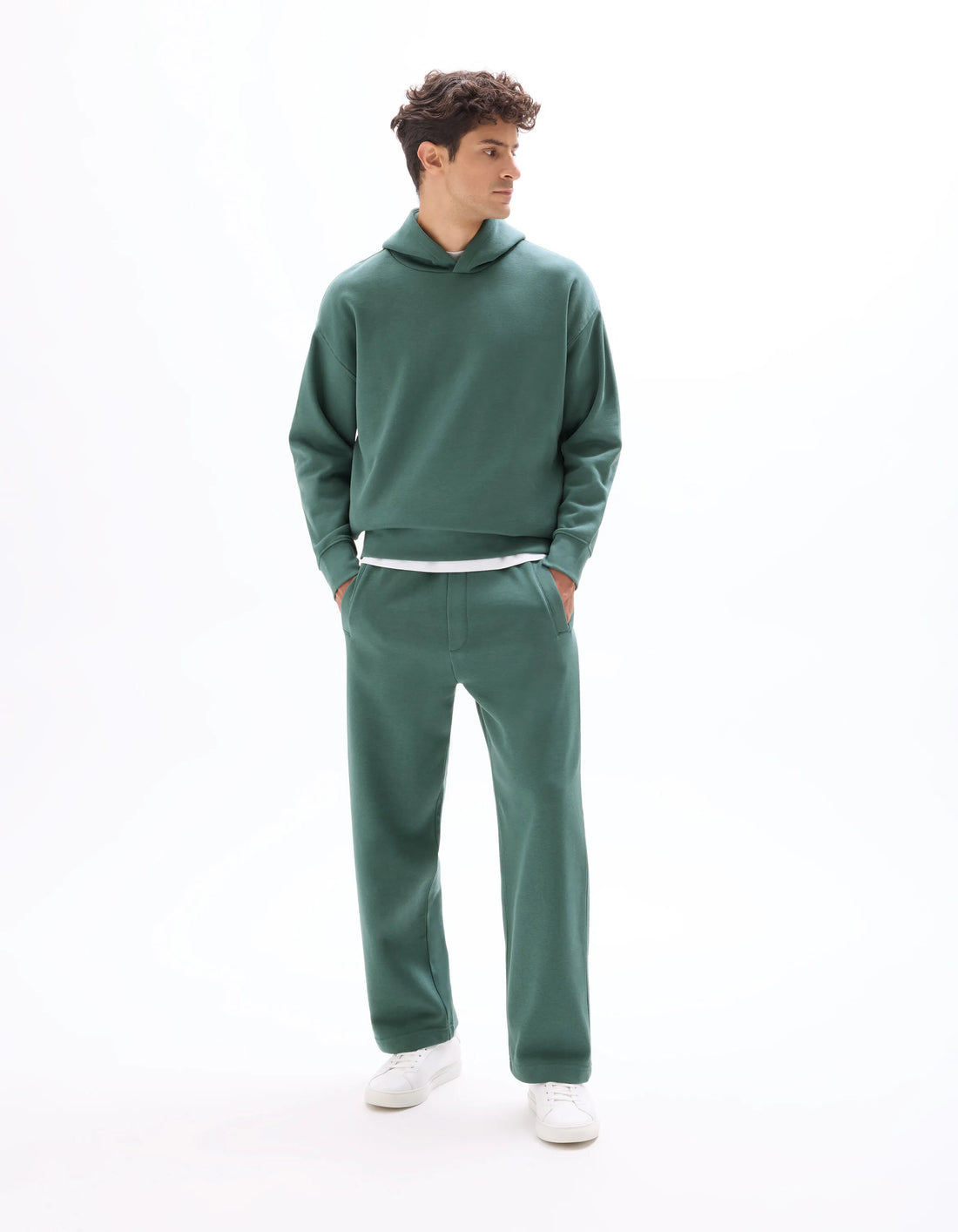 Celio_Atlantic_Plain Oversized Hooded Sweatshirt_MENEWIDEA_ATLANTIC_01