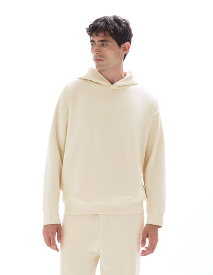 Celio_Ecru_Plain Oversized Hooded Sweatshirt_MENEWIDEA_ECRU_02
