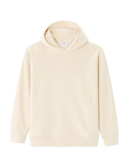 Celio_Ecru_Plain Oversized Hooded Sweatshirt_MENEWIDEA_ECRU_07