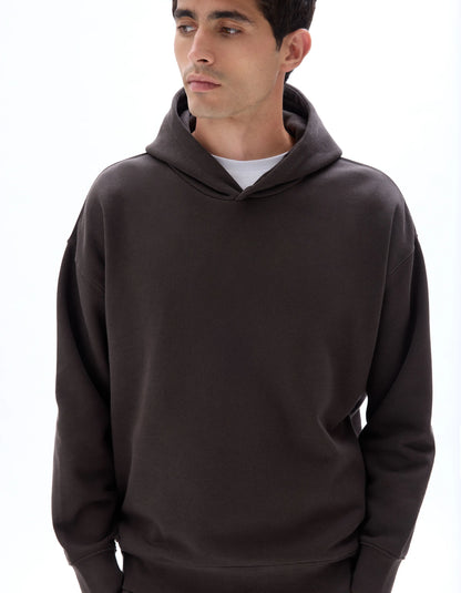 Celio_Faux Noir_Oversized Plain Hoodie_MENEWIDEA_FAUX NOIR_04