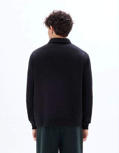 Celio_Black_Regular Polo Neck Sweatshirt_MEPLO_BLACK_03