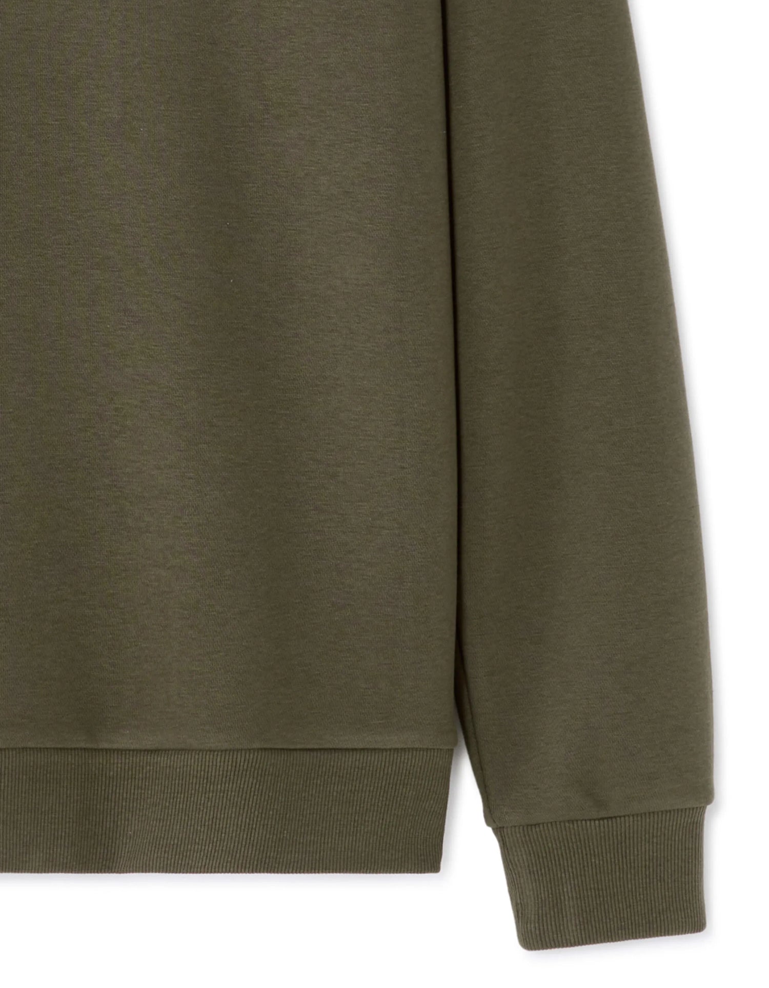 Celio_Deep Kaki_Regular Polo Neck Sweatshirt_MEPLO_DEEP KAKI_06