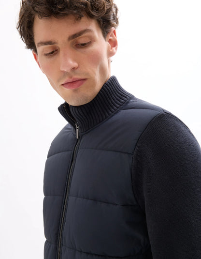 Celio_Encre_100% Cotton Milano Knit Jacket_MERGUS_ENCRE_04