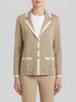 Luisa Spagnoli Beige/Panna Women Meridien - Jacket with Lapels SKU: MERIDIEN_1137 0202 Image 00