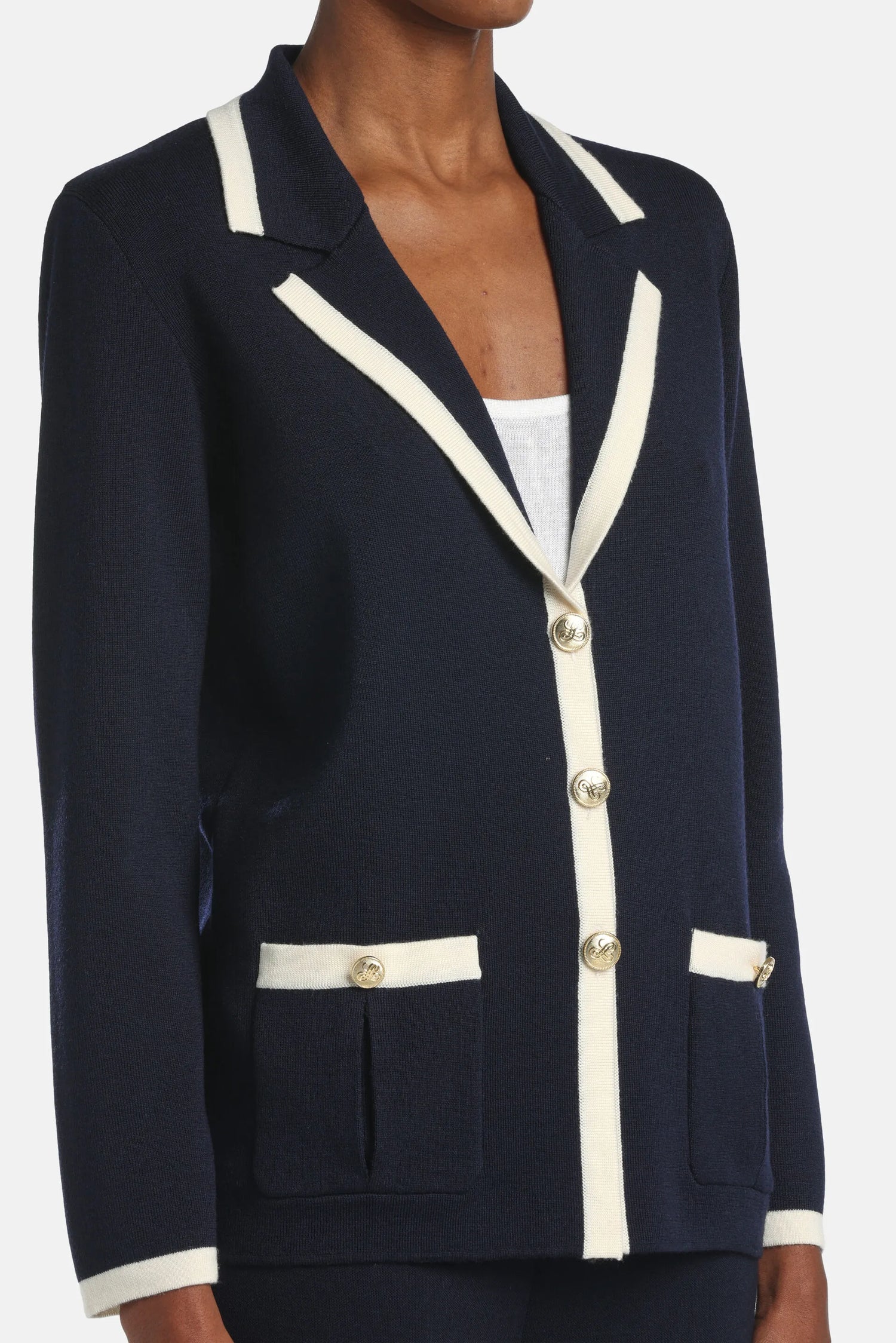 Luisa Spagnoli_Blue_Meridien - Jacket With Lapels_MERIDIEN_1206 0202_03