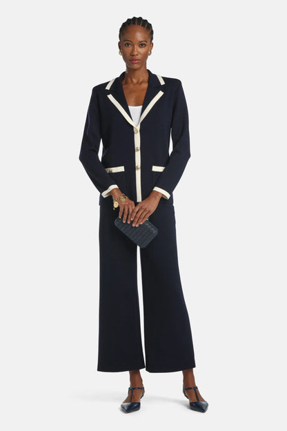 Luisa Spagnoli_Blue_Meridien - Jacket With Lapels_MERIDIEN_1206 0202_05