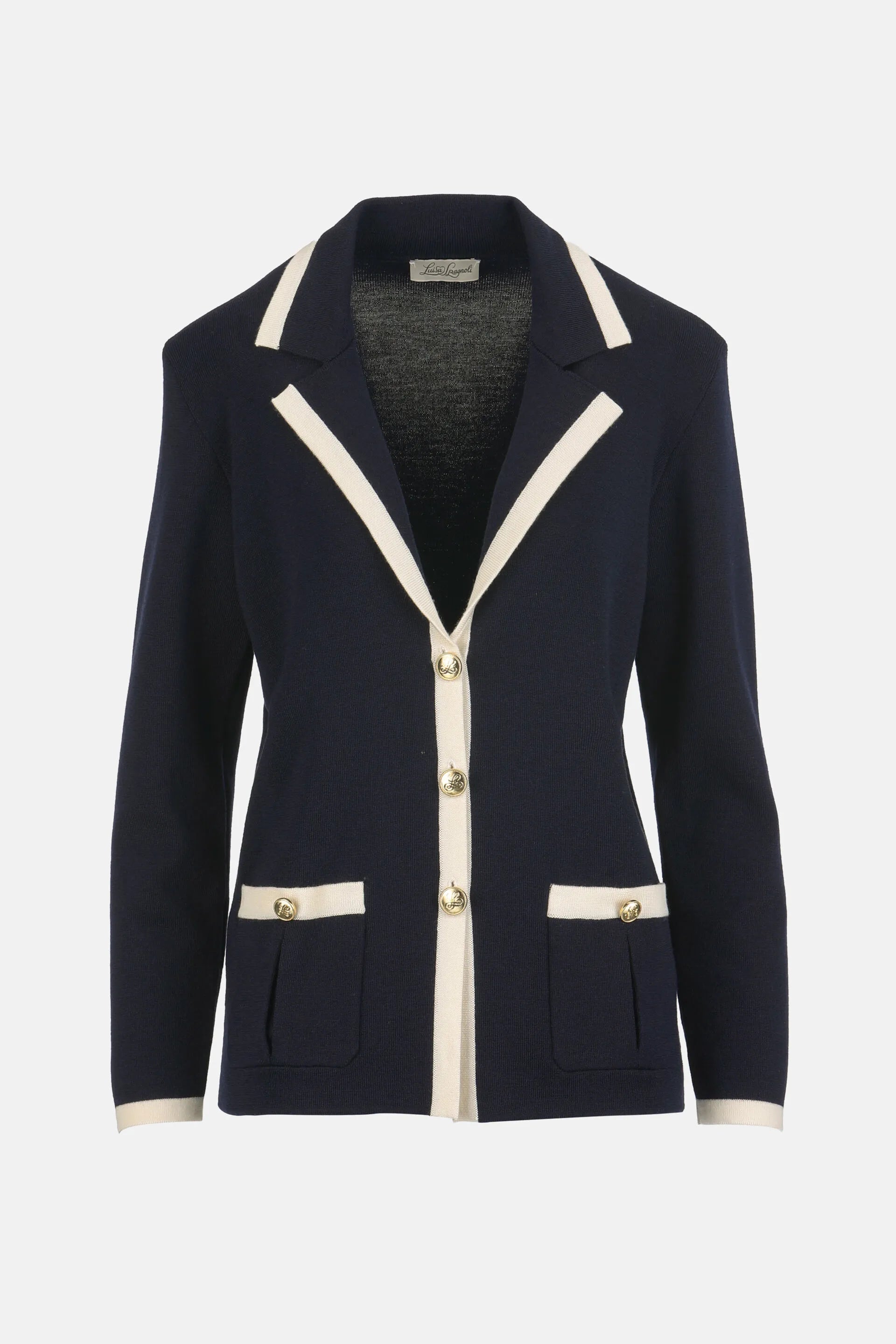 Luisa Spagnoli_Blue_Meridien - Jacket With Lapels_MERIDIEN_1206 0202_06