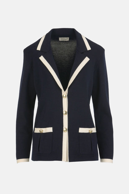 Luisa Spagnoli_Blue_Meridien - Jacket With Lapels_MERIDIEN_1206 0202_06