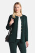 Luisa Spagnoli Verde Bottiglia Women Merina - Cardigan with Heraldic Buttons SKU: MERINA_2050 Image 01