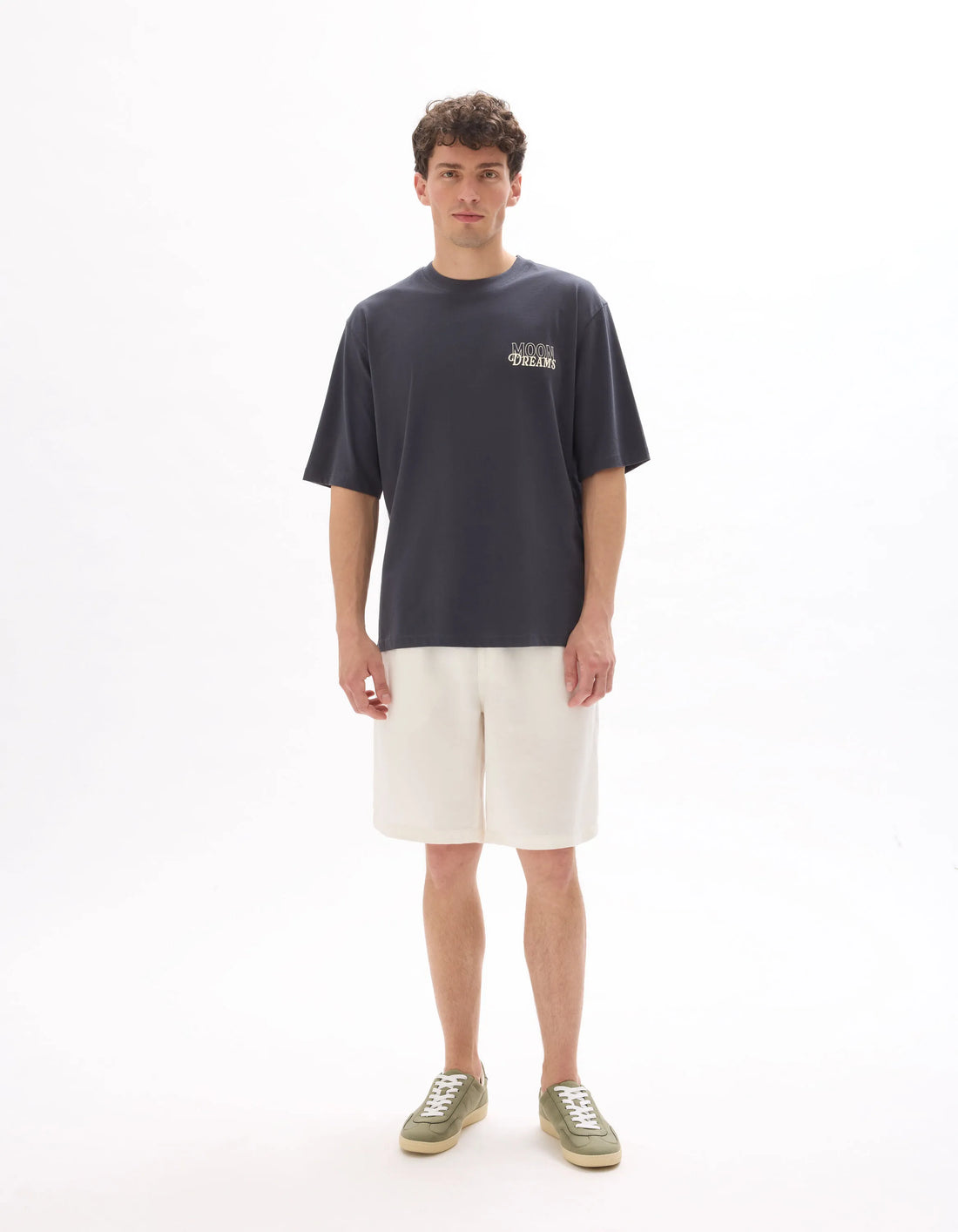 Celio_Bleu Nuit_Oversized Crew Neck T-Shirt 100% Cotton Astro Print_MESOLEIL_BLEU NUIT_01