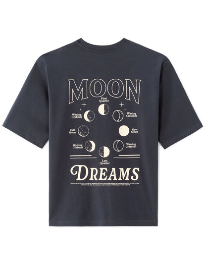 Celio_Bleu Nuit_Oversized Crew Neck T-Shirt 100% Cotton Astro Print_MESOLEIL_BLEU NUIT_04