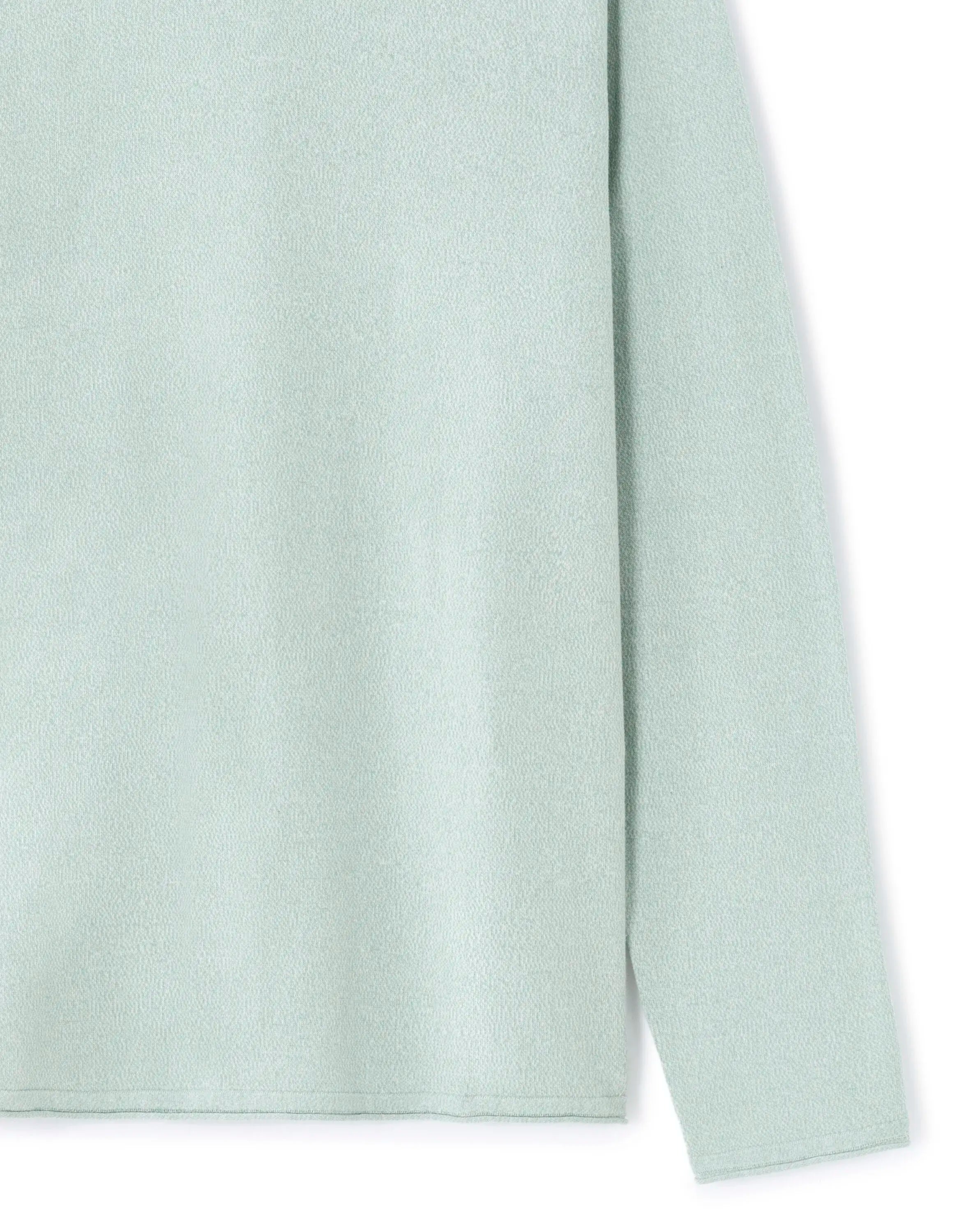 Celio_Celadon_Round Neck Cotton Sweater_MESON_CELADON_06