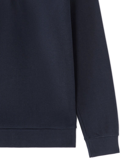 Celio_Navy_Regular Crew Neck Sweatshirt_METREUK_NAVY_06
