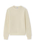Celio_White_Regular Crew Neck Waffle Sweater in Cotton Blend - Ecru_MEWAFFY_ECRU_01