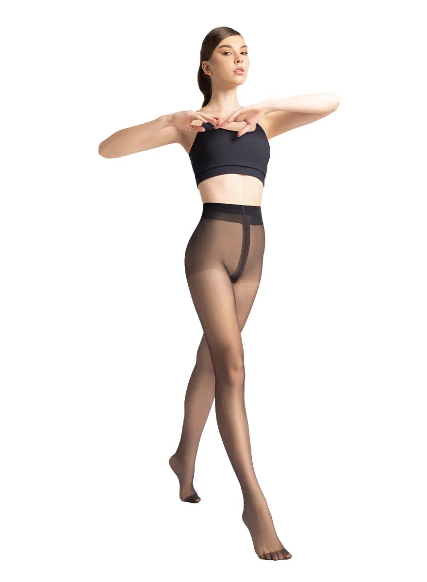 Marie France Noir Women Chic 15 Denier Ultra Sheer-To-Waist Tights SKU: MF016601_Noir Image 06