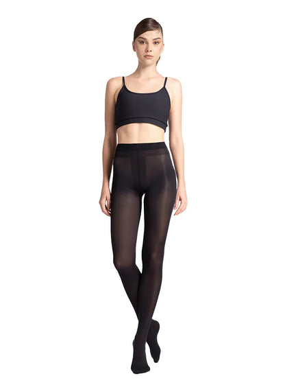 Marie France Noir Women Ultra Opaque 70 Denier Tights SKU: MF016701_Noir Image 06