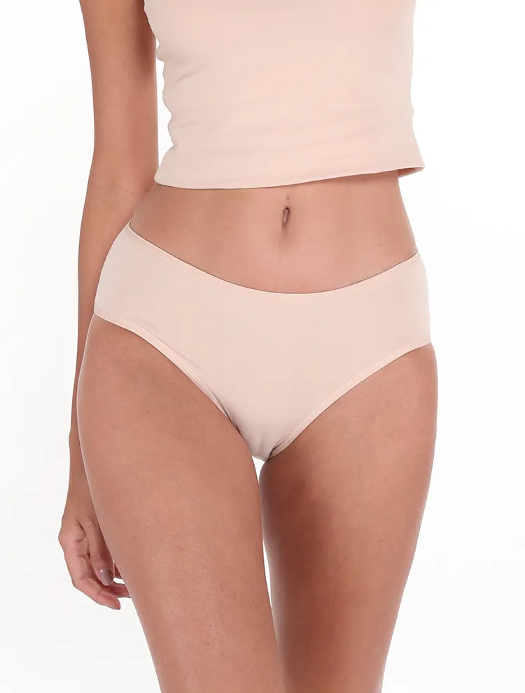 Marie France Beige Women Haley High Waist Slip SKU: MFCHALEYHIGHWAISTSLI_Beige Image 01