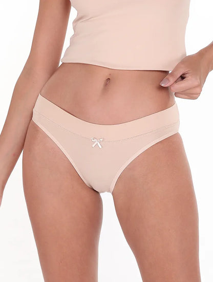 Marie France_Beige_Mika Mid Waist Slip_MFCMIKAMIDWAISTSLIP_Beige_01