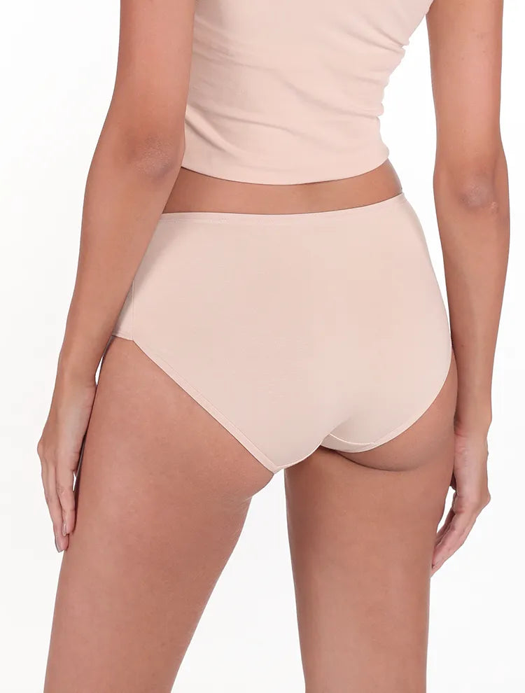 Marie France Beige Women Valery V.High Waist Slip SKU: MFCVALERYV.HIGHWAIST_Beige Image 02