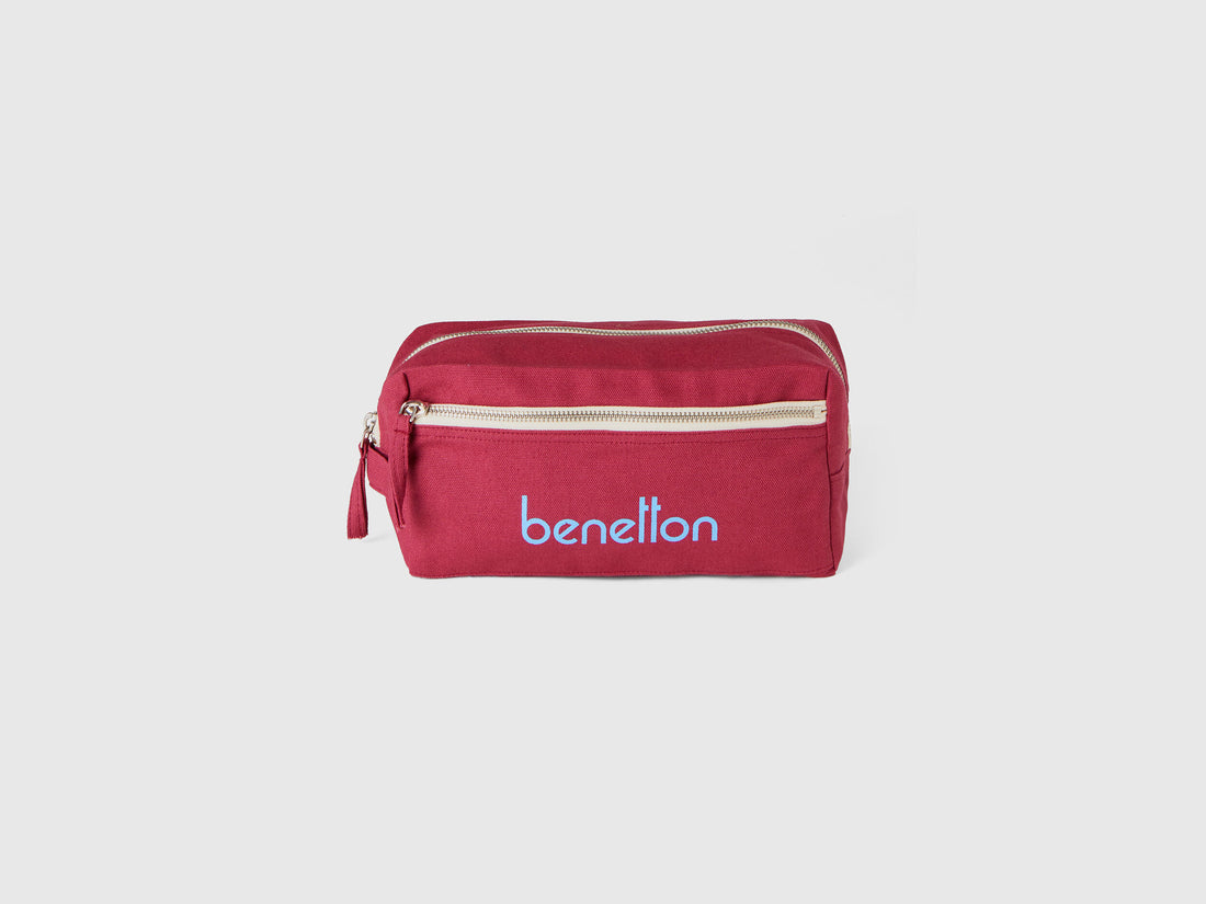 Burgundy Beauty Case in Pure Cotton_MGIT0227X_19D_01