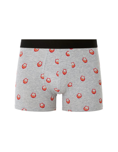 Celio_Light Grey_Lucky Cat Patterned Boxer Shorts_MIBOCAT_LIGHT GREY_01