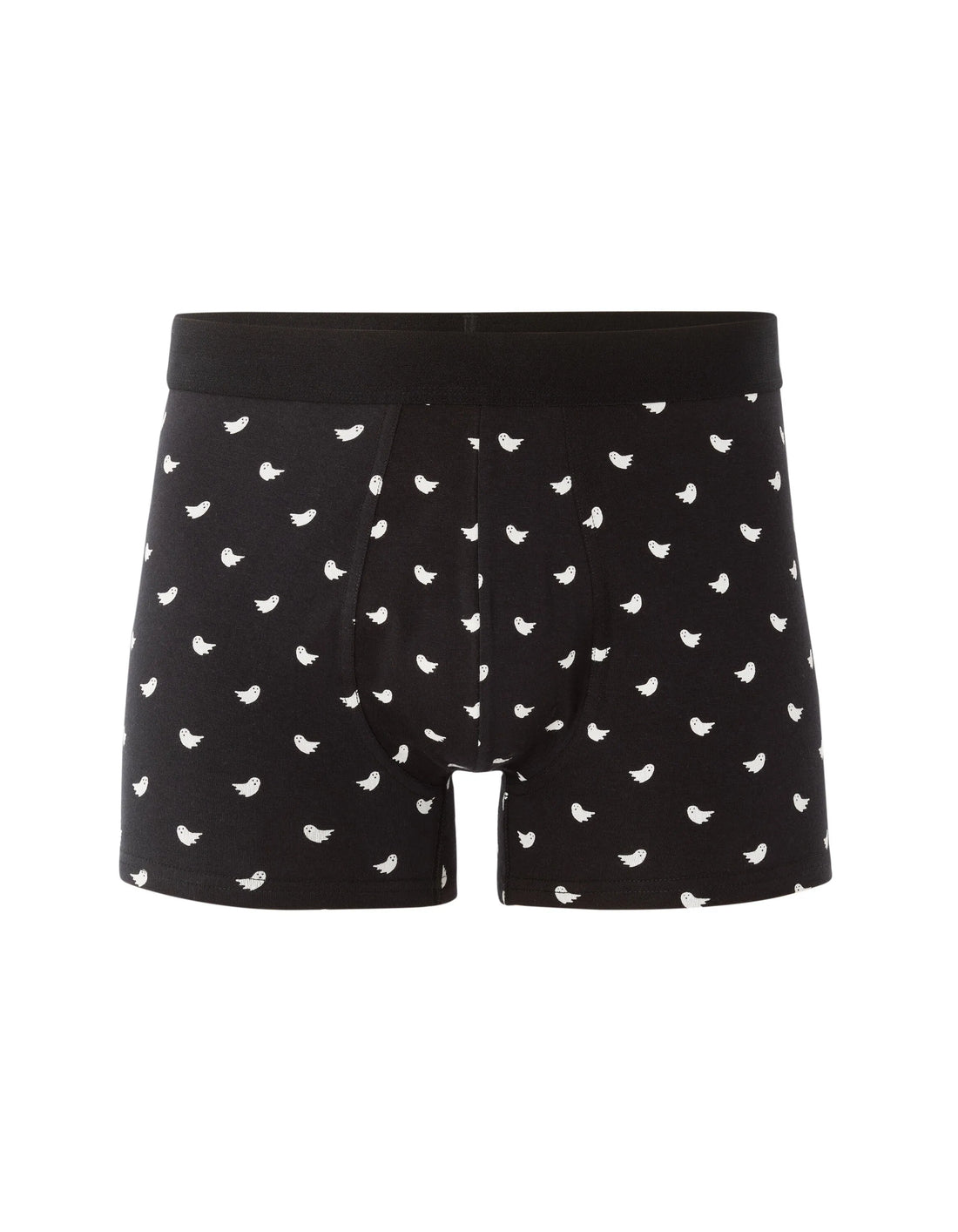 Celio_Black_Ghost Pattern Boxer Shorts_MIBOFANTOM_BLACK_01