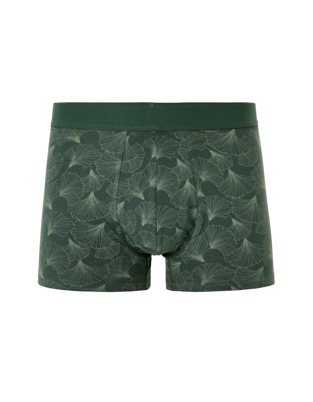 Celio_Green_Ginkgo Leaf Patterned Boxer Shorts_MIBOGINKO_GREEN_01