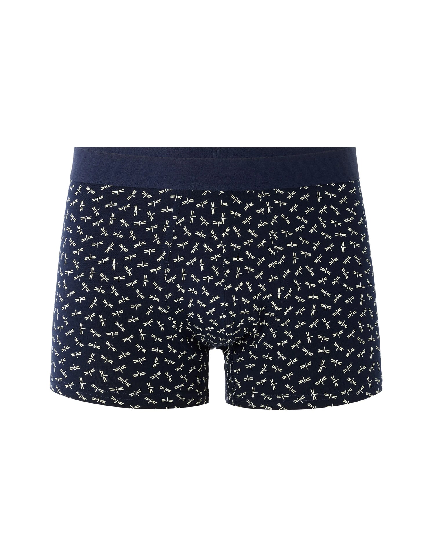Celio_Dark Blue_Dragonfly Patterned Boxer Shorts_MIBOLIBELL_DARK BLUE_01
