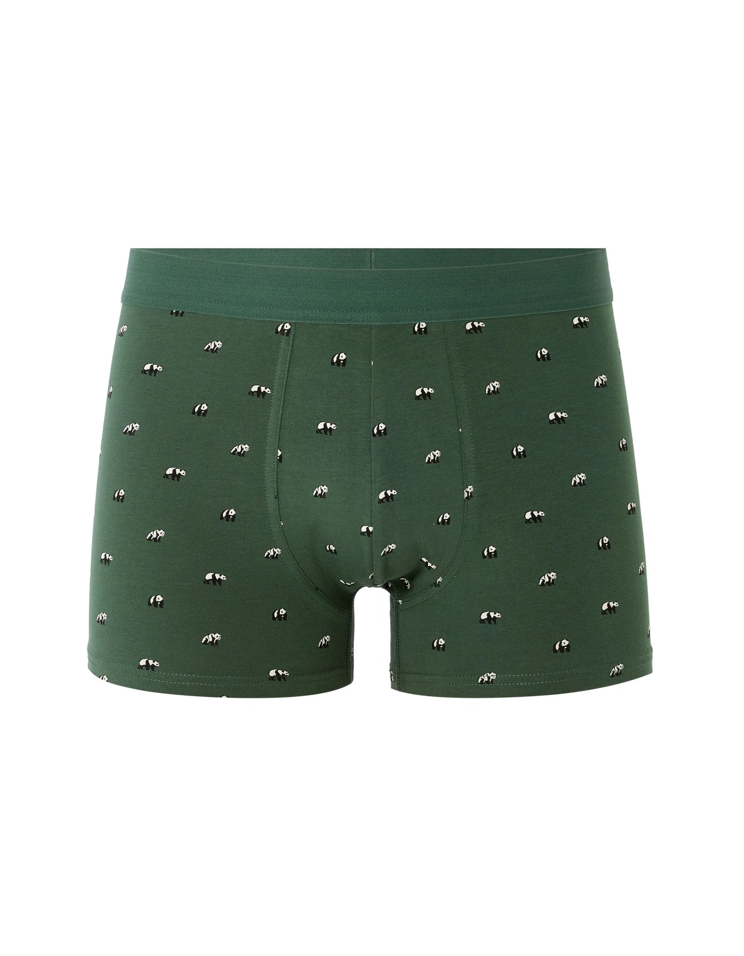 Celio_Kaki_Panda Patterned Boxer Shorts_MIBOPANDA_KAKI_01