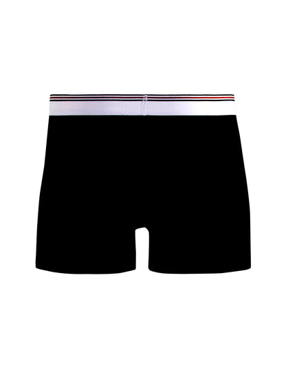 Stretch Cotton Boxer Shorts - Black_02