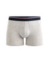 Stretch Cotton Boxer Shorts - Heather Grey_01