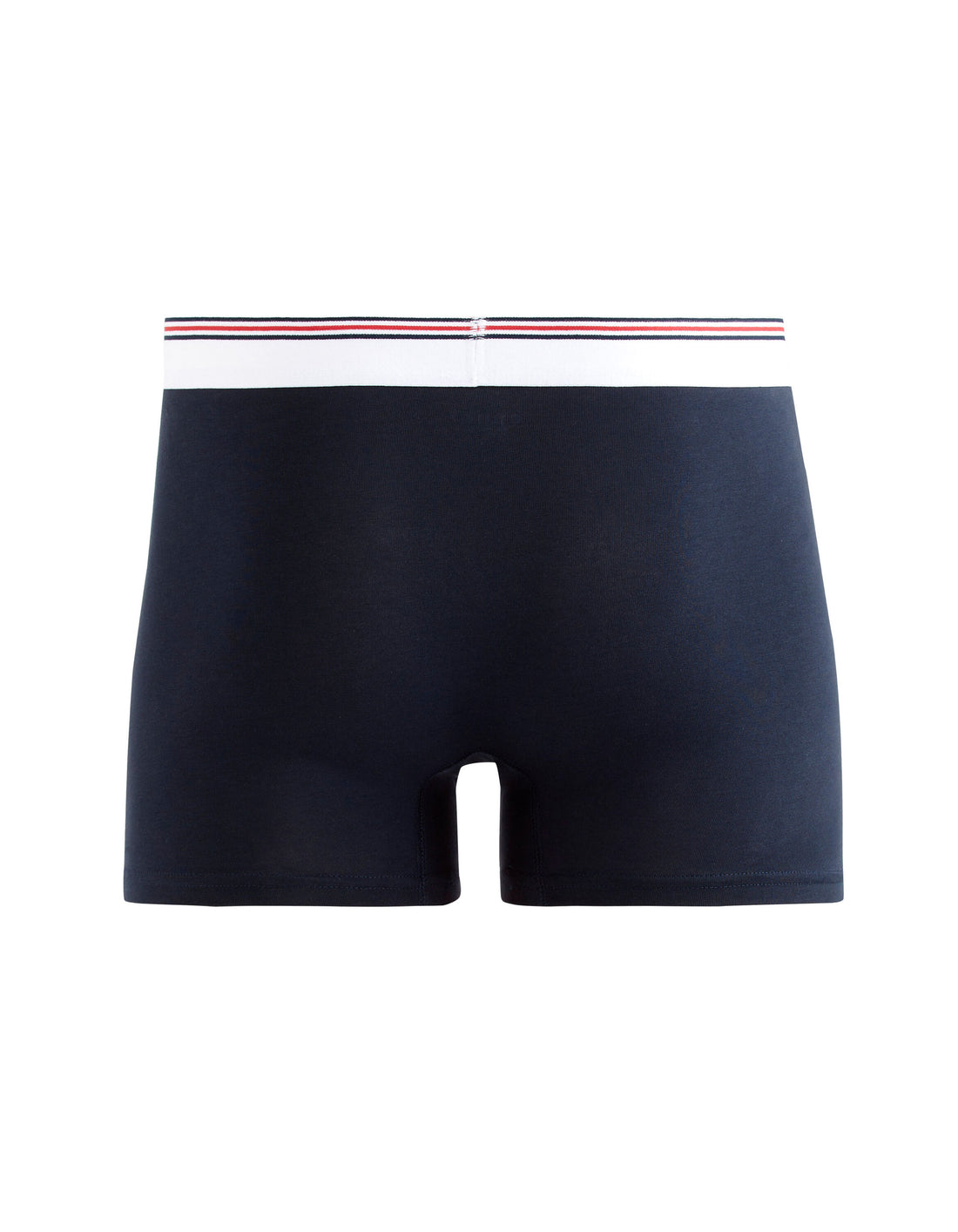 Stretch Cotton Boxer Shorts - Navy_02