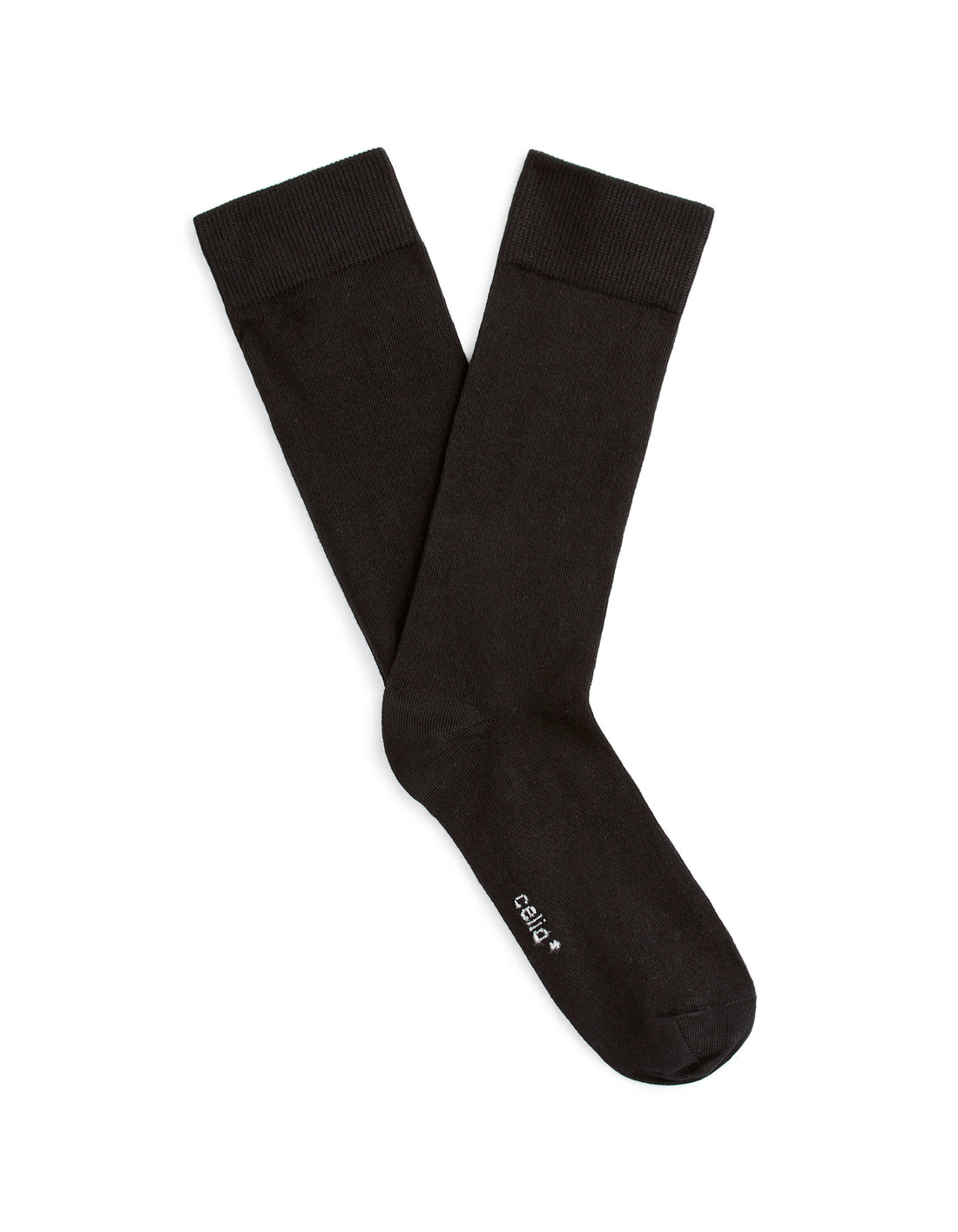 High Cotton Socks - Black_01