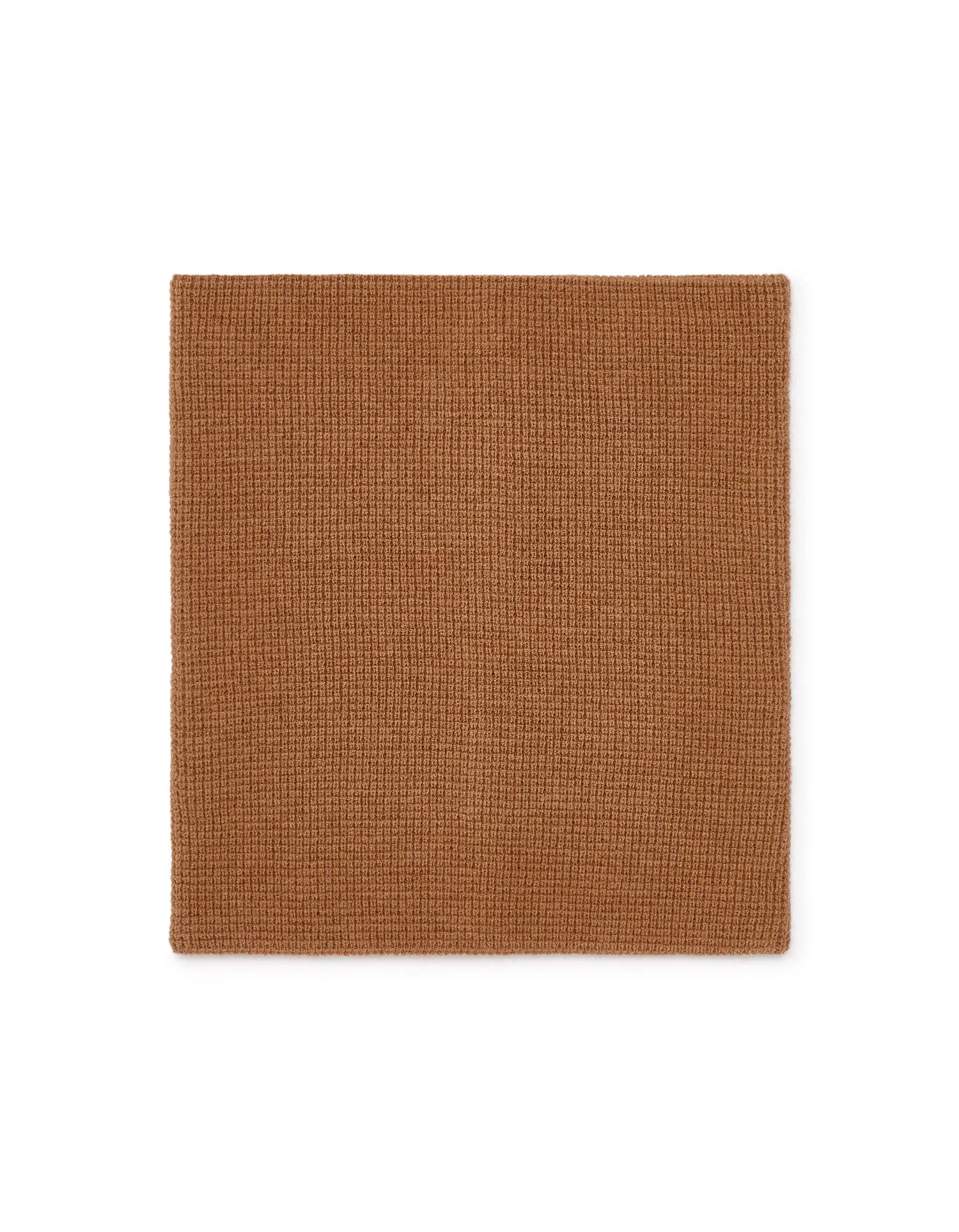 Celio_Camel_Waffle Knit Snood_MISCAWAFLE_CAMEL_02