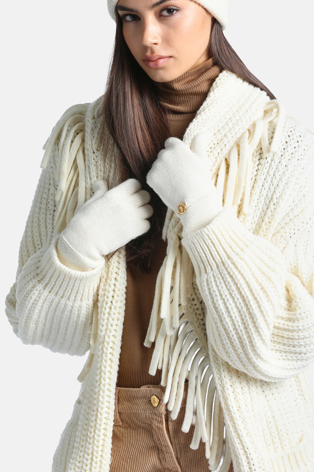 Luisa Spagnoli Panna Women Miss - Ribbed Neck Warmer SKU: MISS A_0202 Image 02
