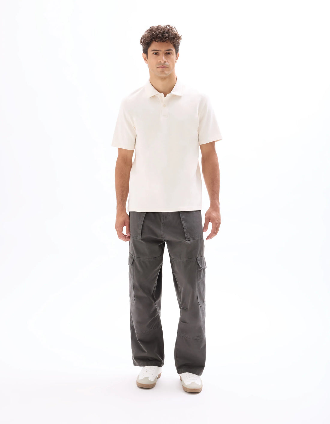 Celio_Grey_Baggy Cargo Pants 100% Cotton_MOBAGO_GREY_01