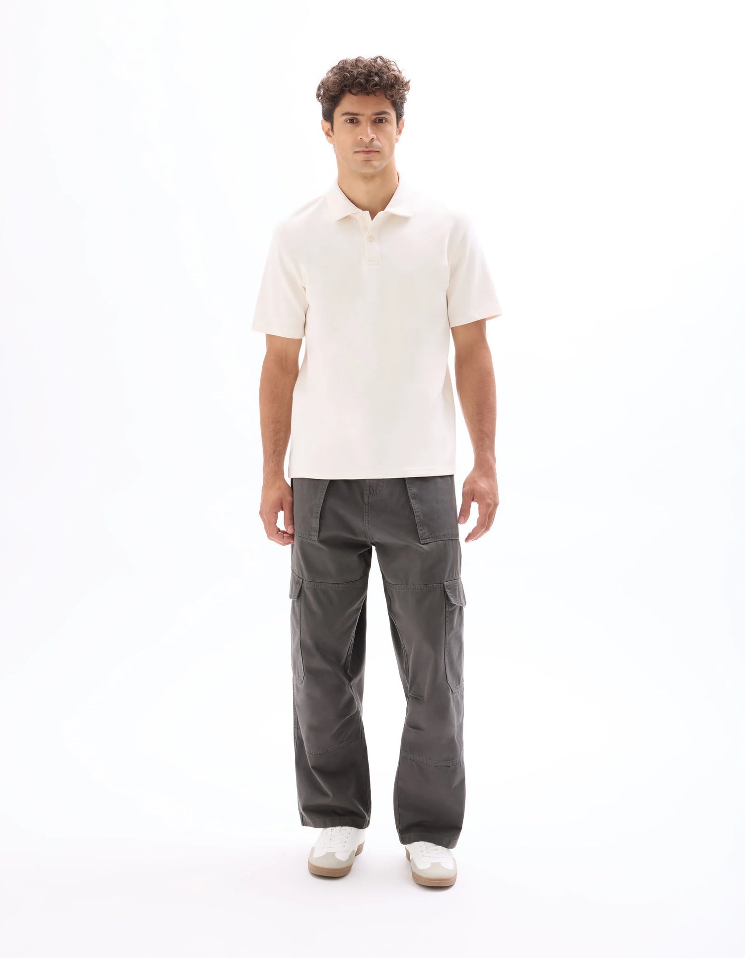 Celio_Grey_Baggy Cargo Pants 100% Cotton_MOBAGO_GREY_01