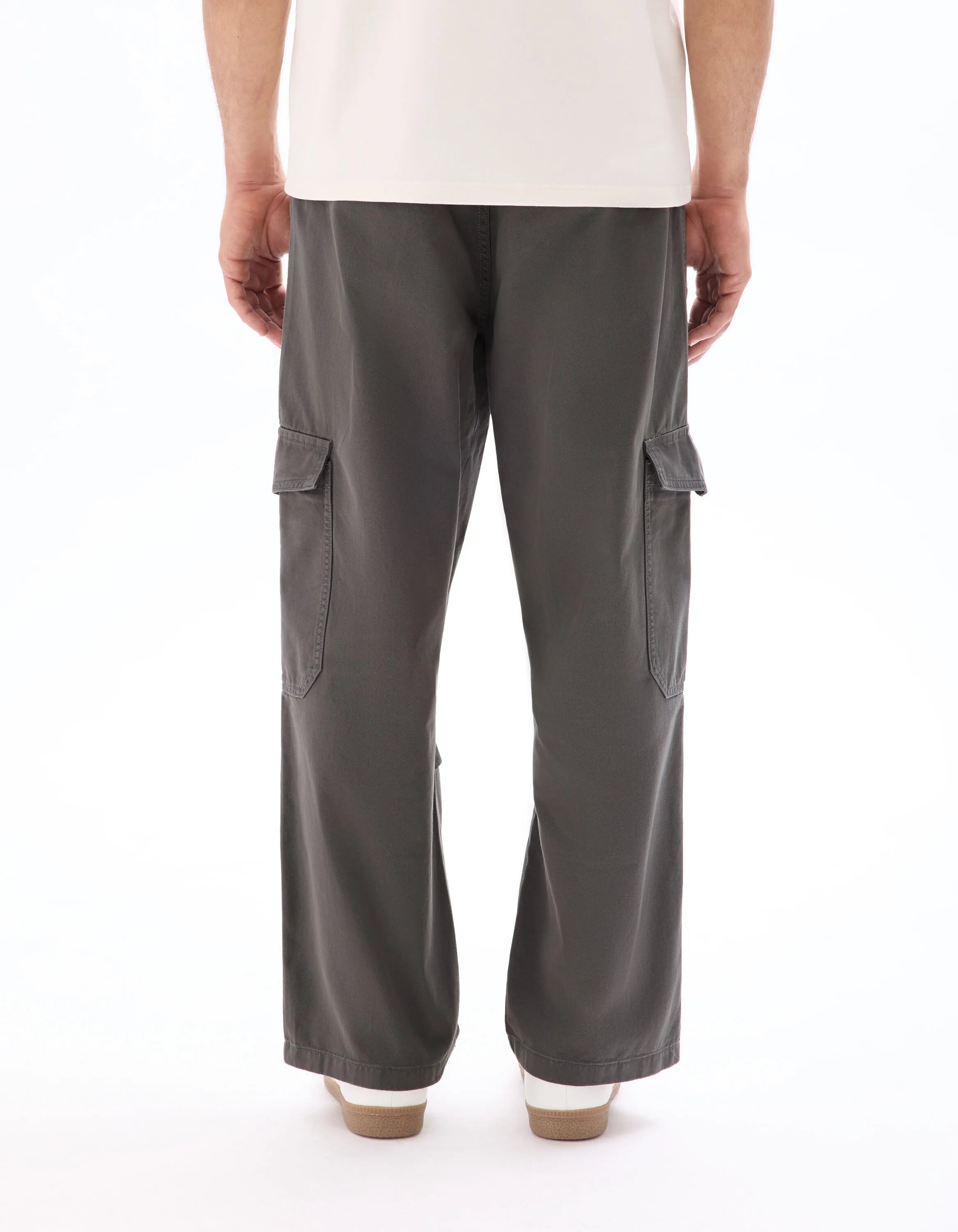 Celio_Grey_Baggy Cargo Pants 100% Cotton_MOBAGO_GREY_03