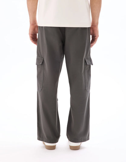 Celio_Grey_Baggy Cargo Pants 100% Cotton_MOBAGO_GREY_03